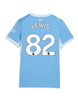 Ženski Nogometna dresi replika Manchester City Rico Lewis #82 Domači 2026-27 Kratek rokav Ženski Nogometna dresi replika Manchester City Rico Lewis #82 Domači 2026-27 Kratek rokav